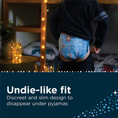 Huggies Drynites Night Time Pants For Boys 4-7 Years (17-30kg) 9 Pack