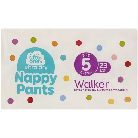 Little One's Nappy Pants Walker 13-18kg 23 Pack