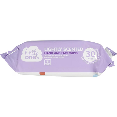 Little One's Baby Wipes Hand & Face 30 Pack