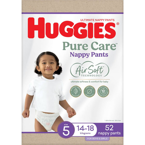 Huggies Ultimate Nappy Pants Size 5 (14-18 Kg) 52 Pack