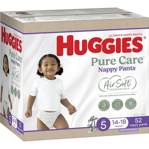 Huggies Ultimate Nappy Pants Size 5 (14-18 Kg) 52 Pack