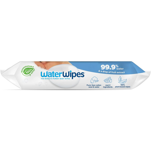 Waterwipes Fragrance Free Sensitive Skin Baby Wipes 60 Pack