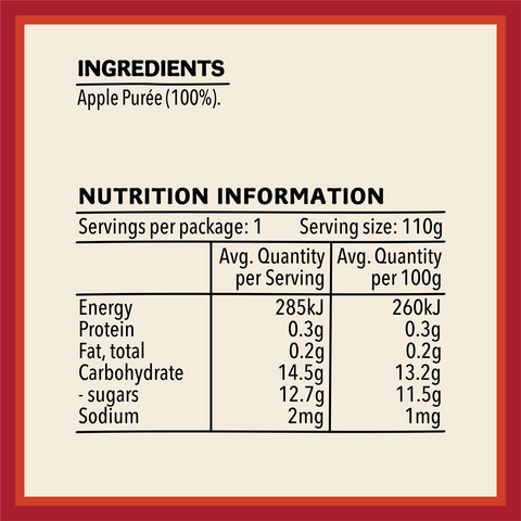 Heinz Baby Food Apple Puree 4+ Months 110g