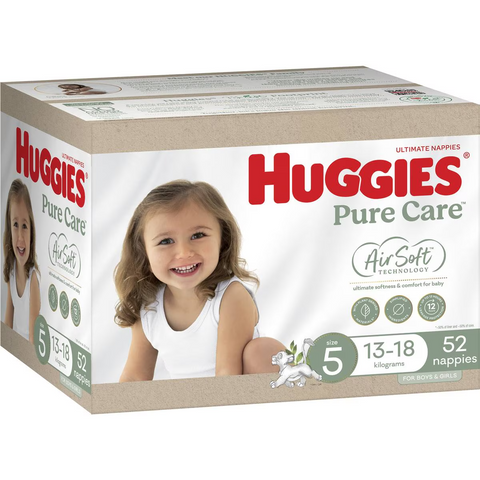 Huggies Ultimate Nappies Size 5 (13-18kg) 52 Pack