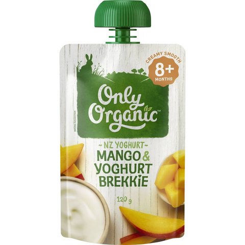 Only Organic 8 Months+ Mango & Yoghurt Brekkie 120g