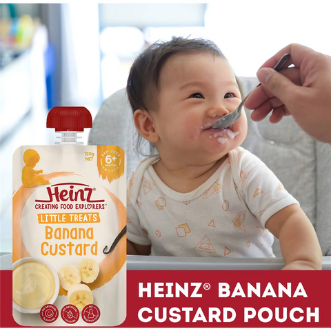 Heinz Baby Food Banana Custard 8+ Months 120g