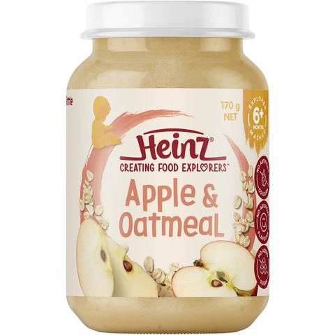 Heinz Baby Food Apple & Oatmeal 6+ Months 170g