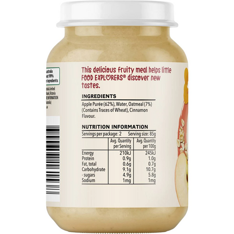 Heinz Baby Food Apple & Oatmeal 6+ Months 170g