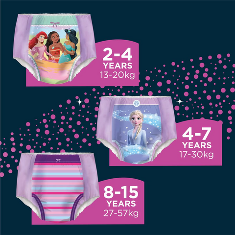 Huggies Drynites Night Time Pants For Girls 2-4 Years (13-20kg) 10 Pack