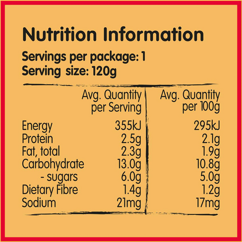 Farex Breakfast On The Go Creamy Baby Food Porridge 6+ Months 120g