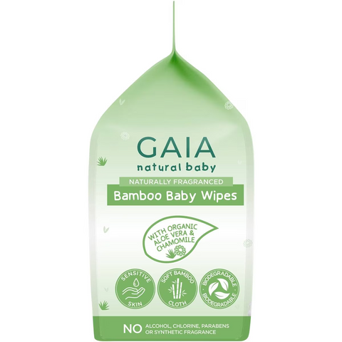 Gaia Baby Wipes 240 Pack