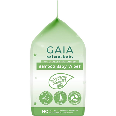 Gaia Baby Wipes 240 Pack