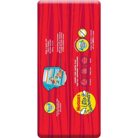 Huggies Little Swimmers Disposable Swim Nappies Large (14+kg) 10 Pack