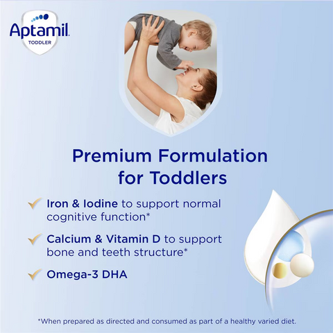 Aptamil Gold+ 4 Junior Milk Formula From 2+ Years 900g