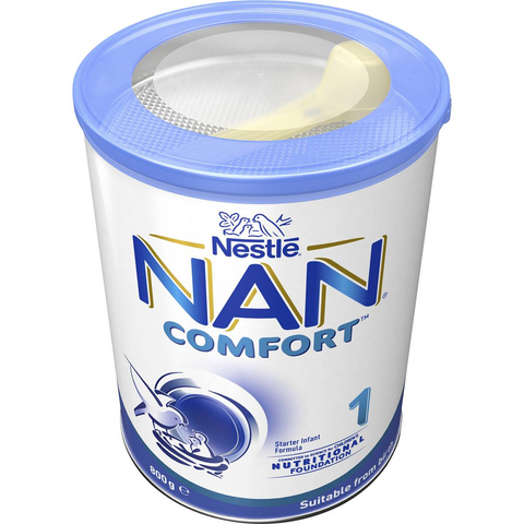 Nestle Nan Comfort 1 From Birth Starter Baby Formula Powder 800g