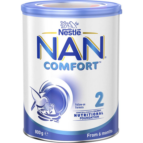 Nestle Nan Comfort 2 Follow-on Formula 6-12 Months Powder 800g