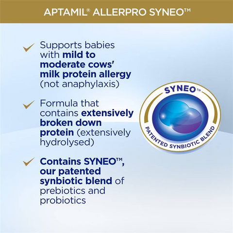 Aptamil Allerpro Syneo 2 Follow-on Formula Allergy 6-12 Months 900g