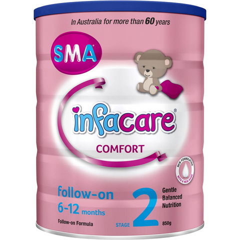 Infacare Comfort Follow-on Formula Stage 2, 6-12 Months 850g