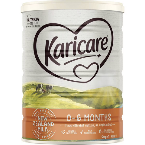 Karicare 1 Baby Infant Formula From Birth To 6 Months 900g