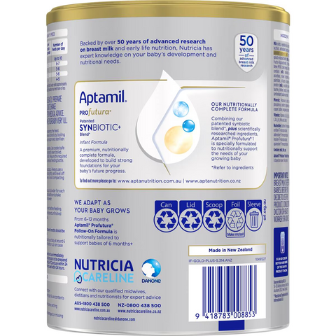 Aptamil Profutura 1 Premium Infant Formula From Birth To 6 Months