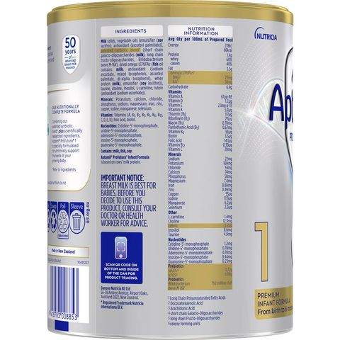 Aptamil Profutura 1 Premium Infant Formula From Birth To 6 Months