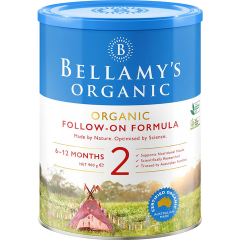 Bellamy's Organic Follow-on Formula Stage 2 From 6 Months 900g