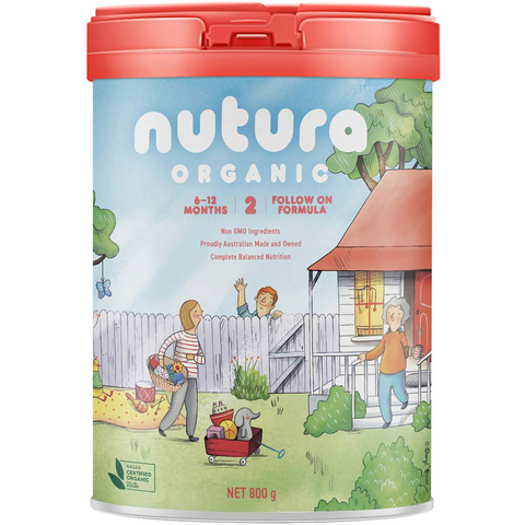 Nutura Organic Follow On Formula 6-12 Months 800g