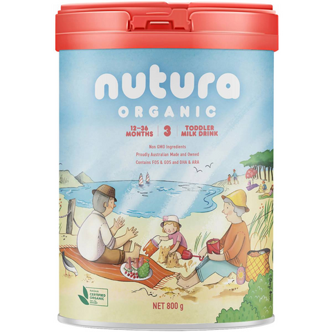 Nutura Organic Toddler Milk Drink 12-36 Months 800g