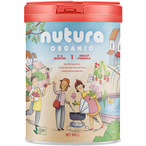 Nutura Organic Infant Formula 0-6 Months 800g