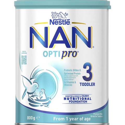 Nestle Nan Optipro 3 Toddler 1+ Years Milk Drink Powder 800g