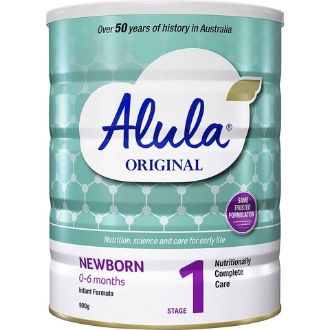 Alula Original Newborn 0-6 Months Infant Formula 900g