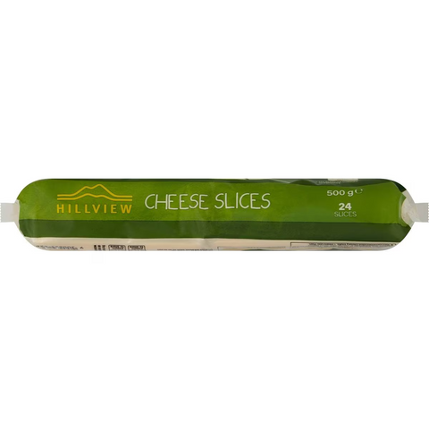 Hillview Cheese Slices Full Fat 500g