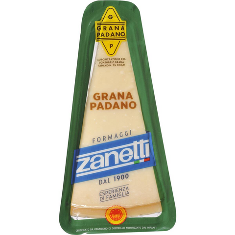 Zanetti Firm Parmesan Cheese Grana Padano 200g