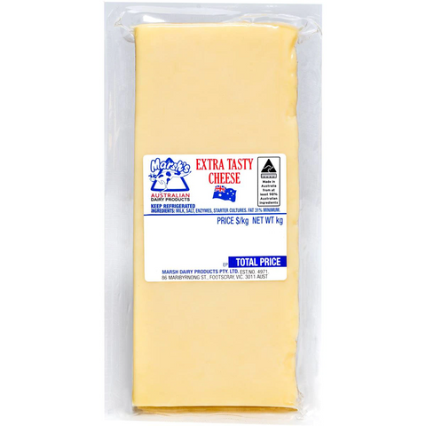 Marsh's Extra Tasty Cheddar Cheese 300g - 500g