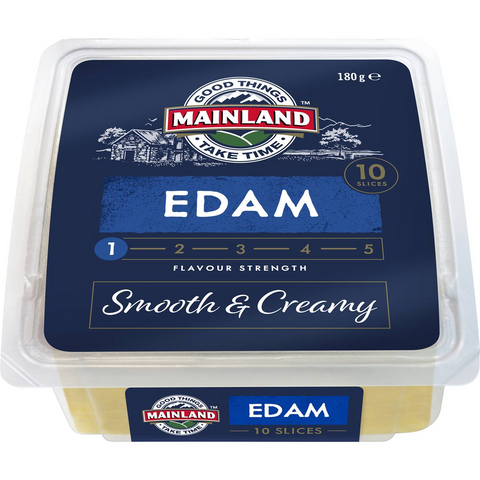 Mainland Edam Cheese Slices 180g