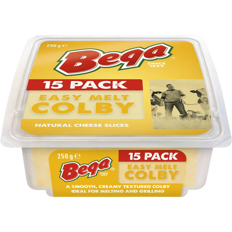 Bega Colby Slices 15 Pack