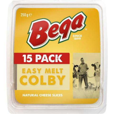 Bega Colby Slices 15 Pack