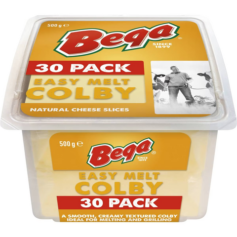 Bega Colby Slices 30 Pack