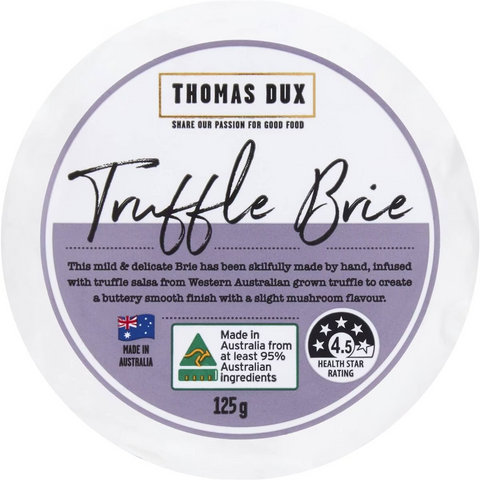 Thomas Dux Truffle Brie 125g