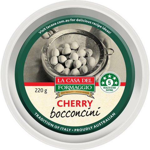 La Casa Del Formaggio Cherry Bocconcini 220g