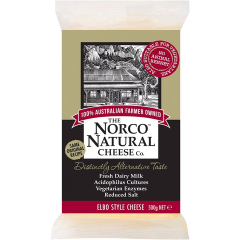 Norco Elbo Style Cheese Block 500g