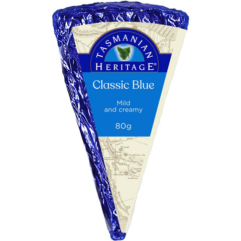 Tasmanian Heritage Blue Cheese Snack 80g