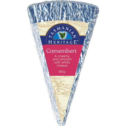 Tasmanian Heritage Camembert Cheese Snack 80g