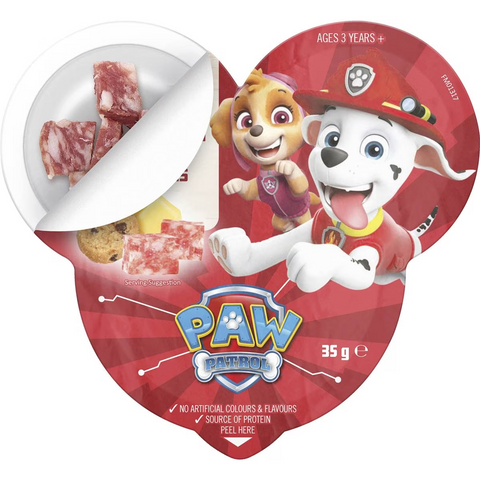 Primo Mini Mix Ups Paw Patrol Mild Salami Cheese & Cookies 35g