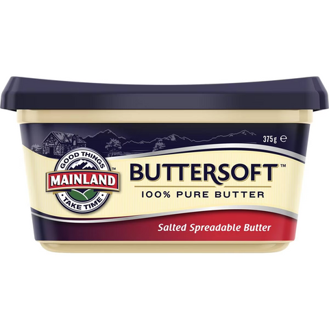 Mainland Buttersoft Pure Salted Butter 375g