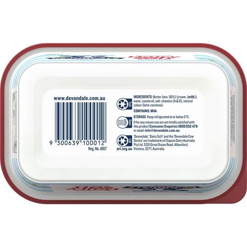 Devondale Dairy Soft Butter Blend 500g