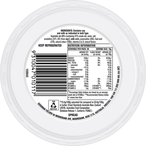 Meadowlea Original Spread 500g