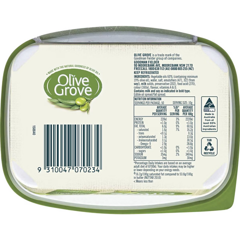 Olive Grove Classic Spread 500g