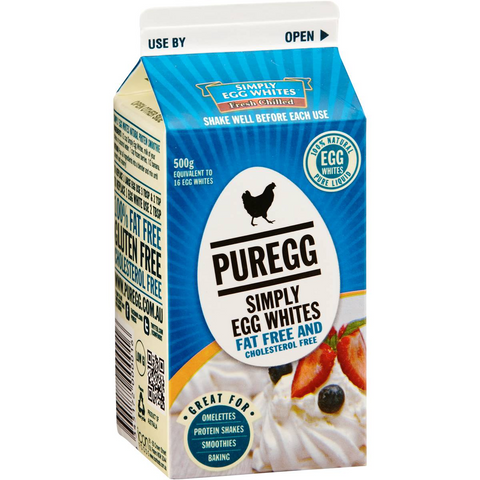 Puregg Simply Egg Whites 500g