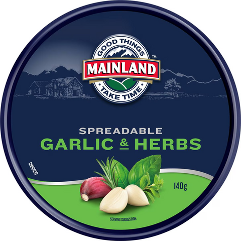 Mainland Garlic & Herbs Spread 140g